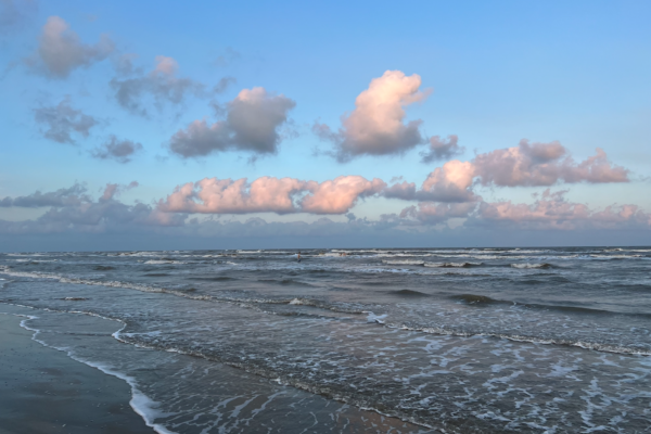Evening on the Pointe West Beach