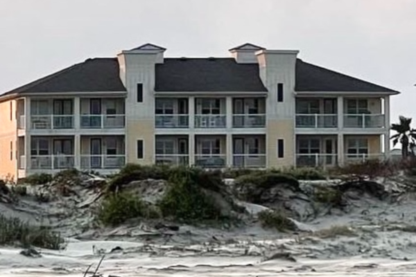 The Condo Building Taken from the Pointe West Beach