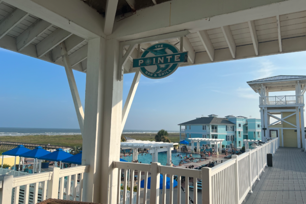 View of The Gulf from The Pointe Bar & Grill