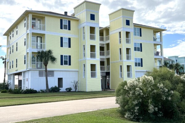 Front Of The Condo Building